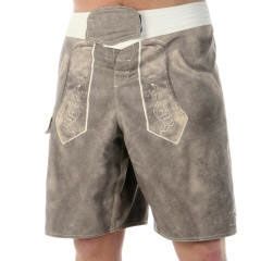 quiksilver-leder-short quiksilver leder short Quiksilver Boardshort im Lederhosen Look
