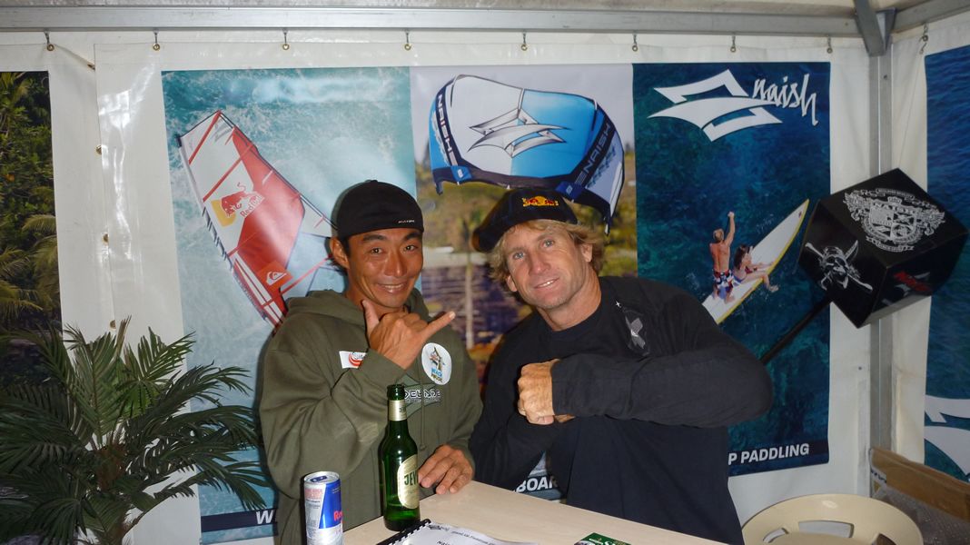 Taka Kamaguchi und Robby-Naish Taka-Kamaguchi-Robby-Naish