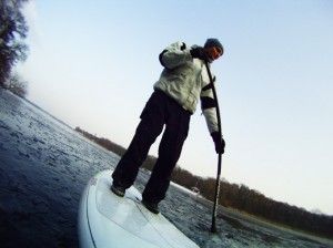 PICT0107 300x224 Stand Up Paddeln im Winter   Frosty SUP
