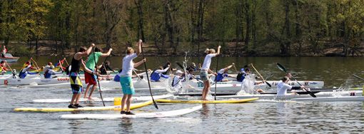 German SUP Challenge Race No.1 – Race Around Scharfenberg