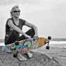Sonni and Longboard Sonni and Longboard