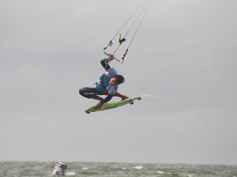Beetle Kitesurf World Cup 2012 Tag6 Superflavor 25 Kevin Langeree gewinnt Freestyle bei Beetle Kitesurf World Cup