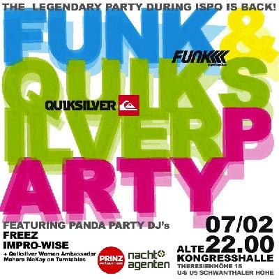 Quiksilver Funk Party ISPO 2011