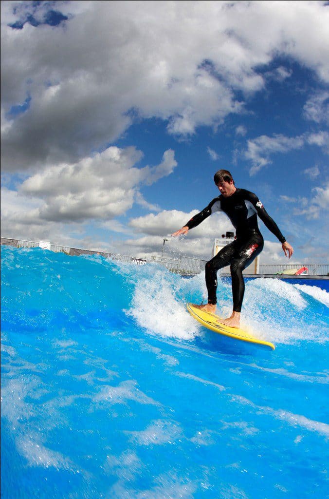 Surffestival 2011 Stehende Welle c Jürgen Tap Hoch Zwei