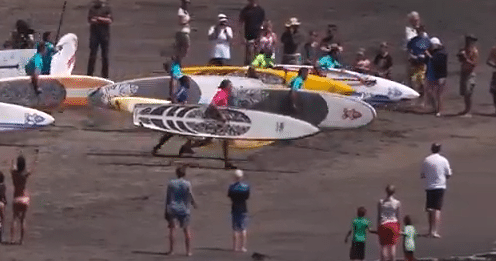 Stand Up Paddle race