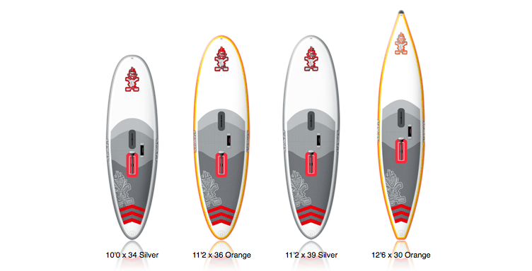 starboard inflatable windsurf sup