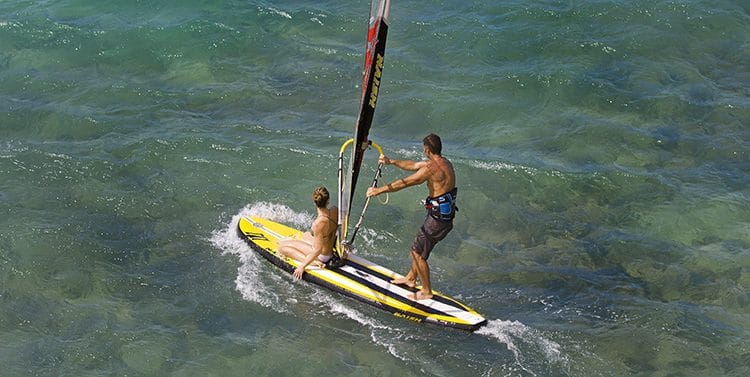 naish crossover air windsurf sup board