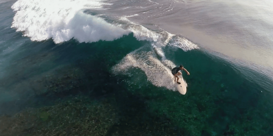 airfootage surf video drone