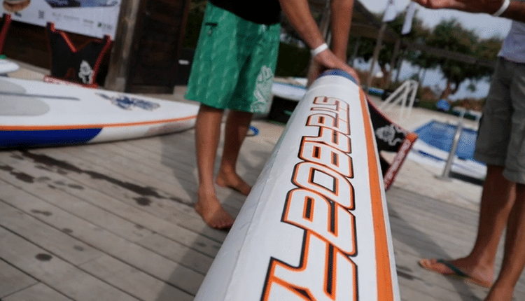 starboard astro racer 2105 inflatable sup