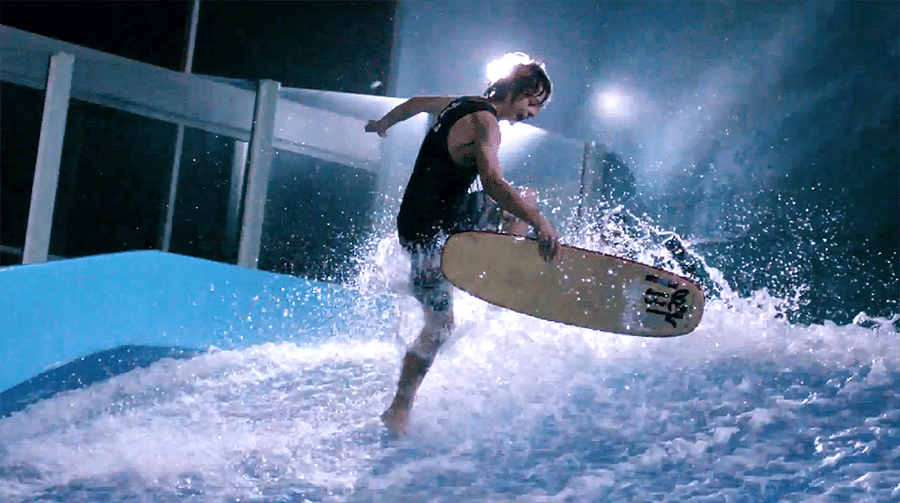 indoor surfing flow rider video