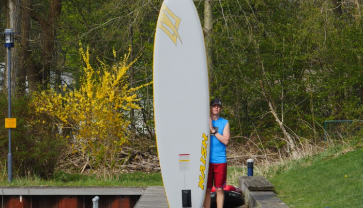 naish glide air inflatable sup board sup test superflavor 03