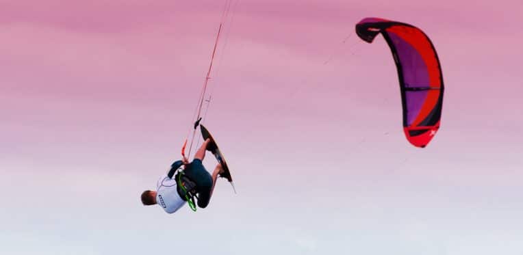 Kitesurf Trophy Rider Soeren Cordes in Action