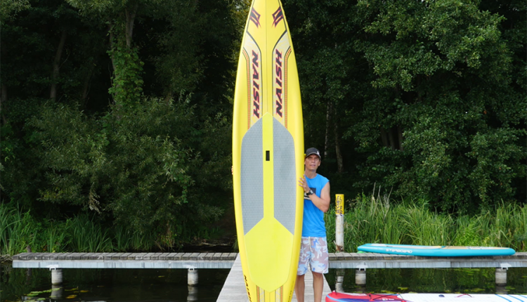 naish glide 12 sup test touring superflavor stand up padle gleiten-tv 04