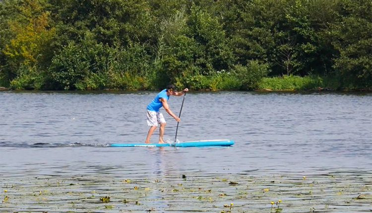 starboard pocket touring sup baord test superflavor gleiten-tv 10