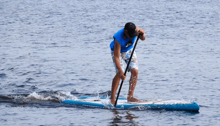 starboard pocket touring sup baord test superflavor gleiten-tv 12