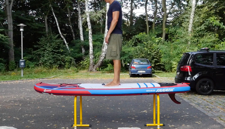 fanatic viper air wind sup sup board test superflavor gleiten-tv 08