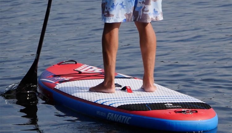 fanatic viper air wind sup sup board test superflavor gleiten-tv 13