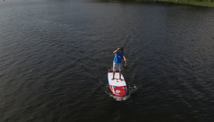 fanatic viper air wind sup sup board test superflavor gleiten-tv 14