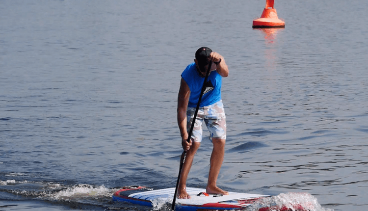 fanatic viper air wind sup sup board test superflavor gleiten-tv 19