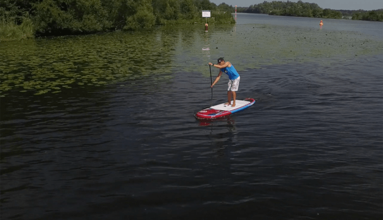 fanatic viper air wind sup sup board test superflavor gleiten-tv 21