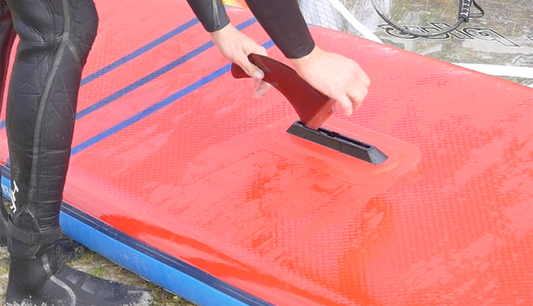 fanatic viper air wind sup sup board test superflavor gleiten-tv 23