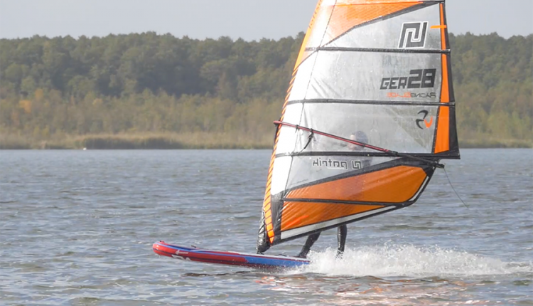 fanatic viper air wind sup sup board test superflavor gleiten-tv 26