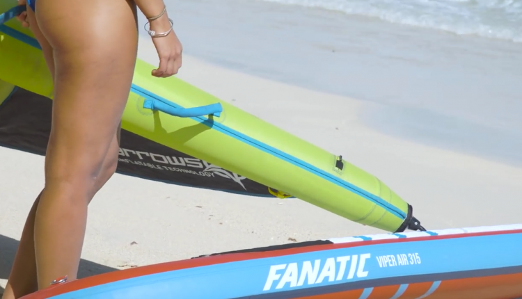arrows irig inflatable windsurf rigg inflatable sail 02