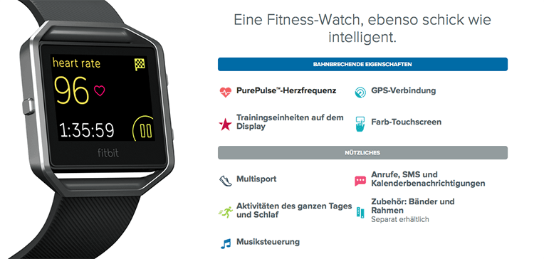fitbit blaze activity tracker
