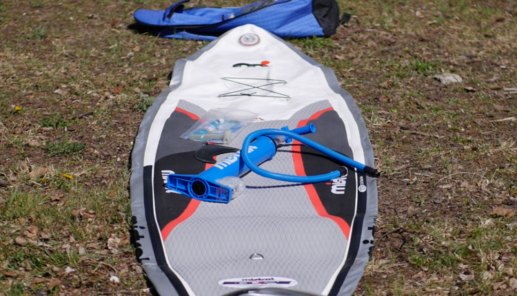 mistral equipe inflatable sup board test 02