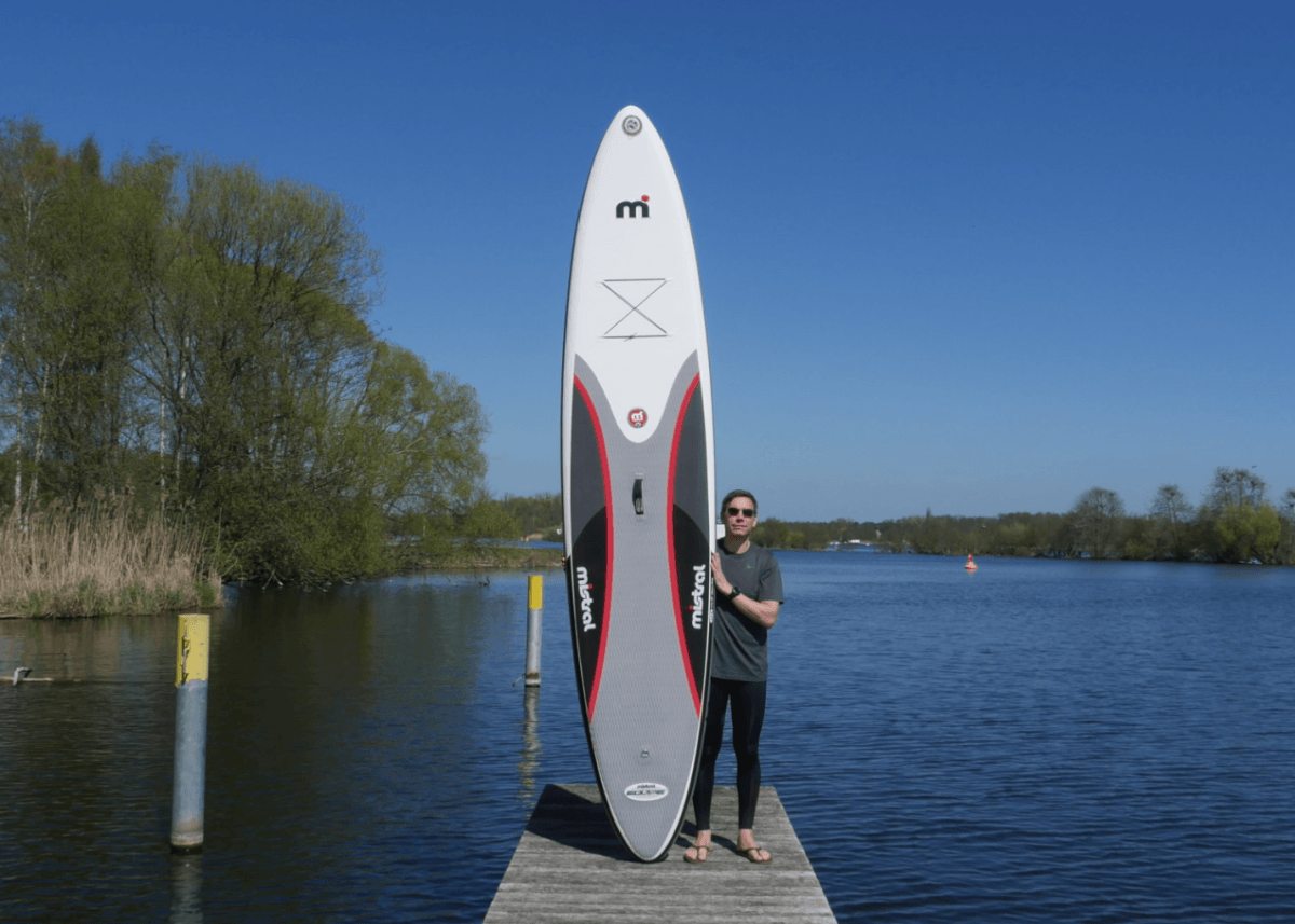 mistral equipe inflatable sup board test 04