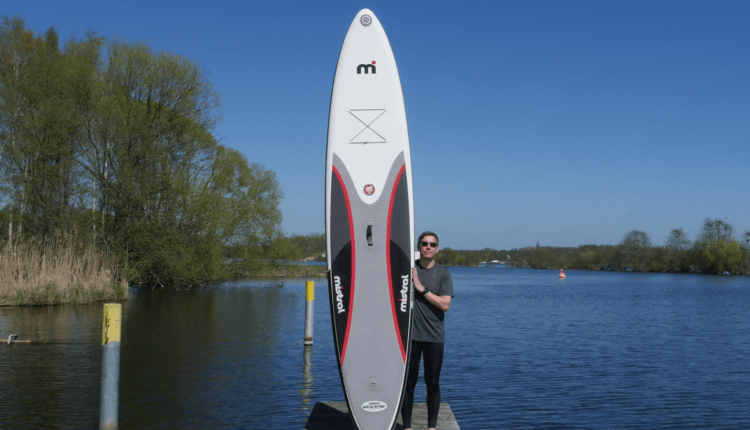 mistral equipe inflatable sup board test 04