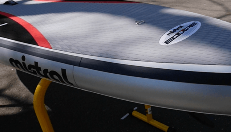 mistral equipe inflatable sup board test 10