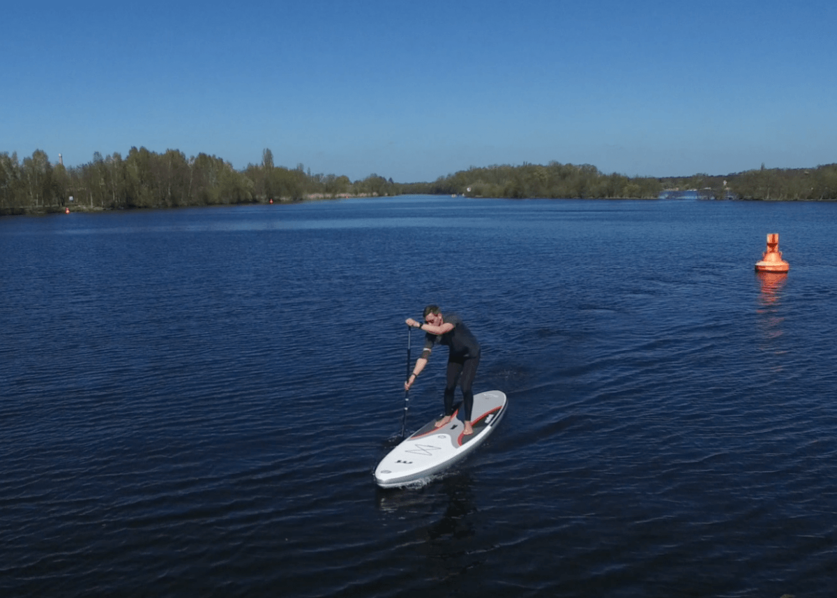 mistral equipe inflatable sup board test 11