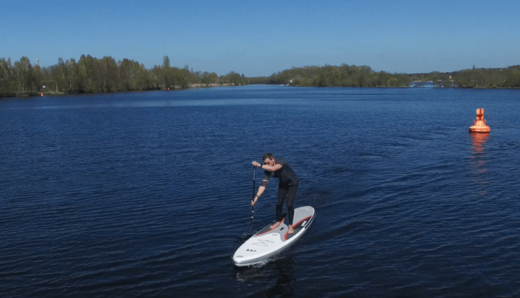 mistral equipe inflatable sup board test 11