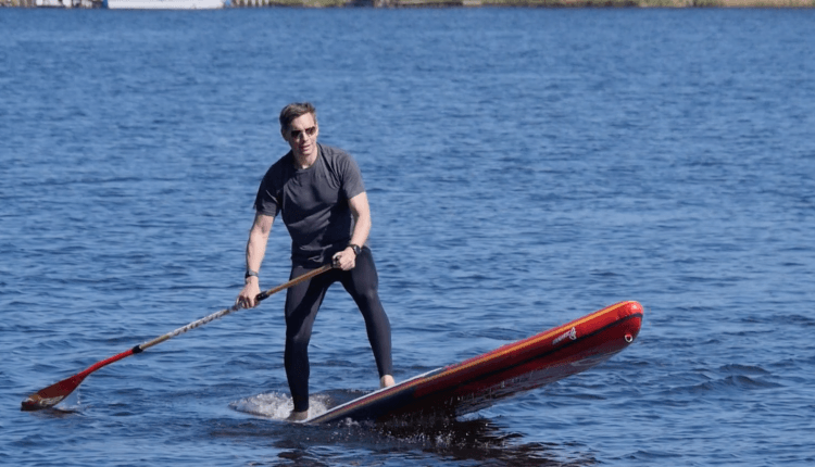 Fanatic Ray Air 12.6 SUP Board Test  01