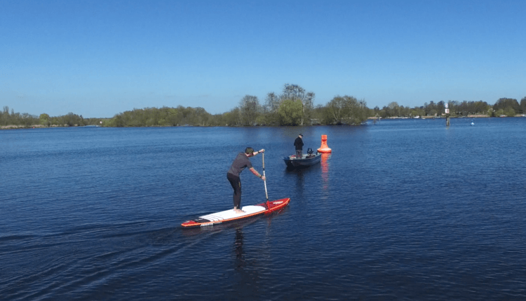 Fanatic Ray Air 12.6 SUP Board Test  02