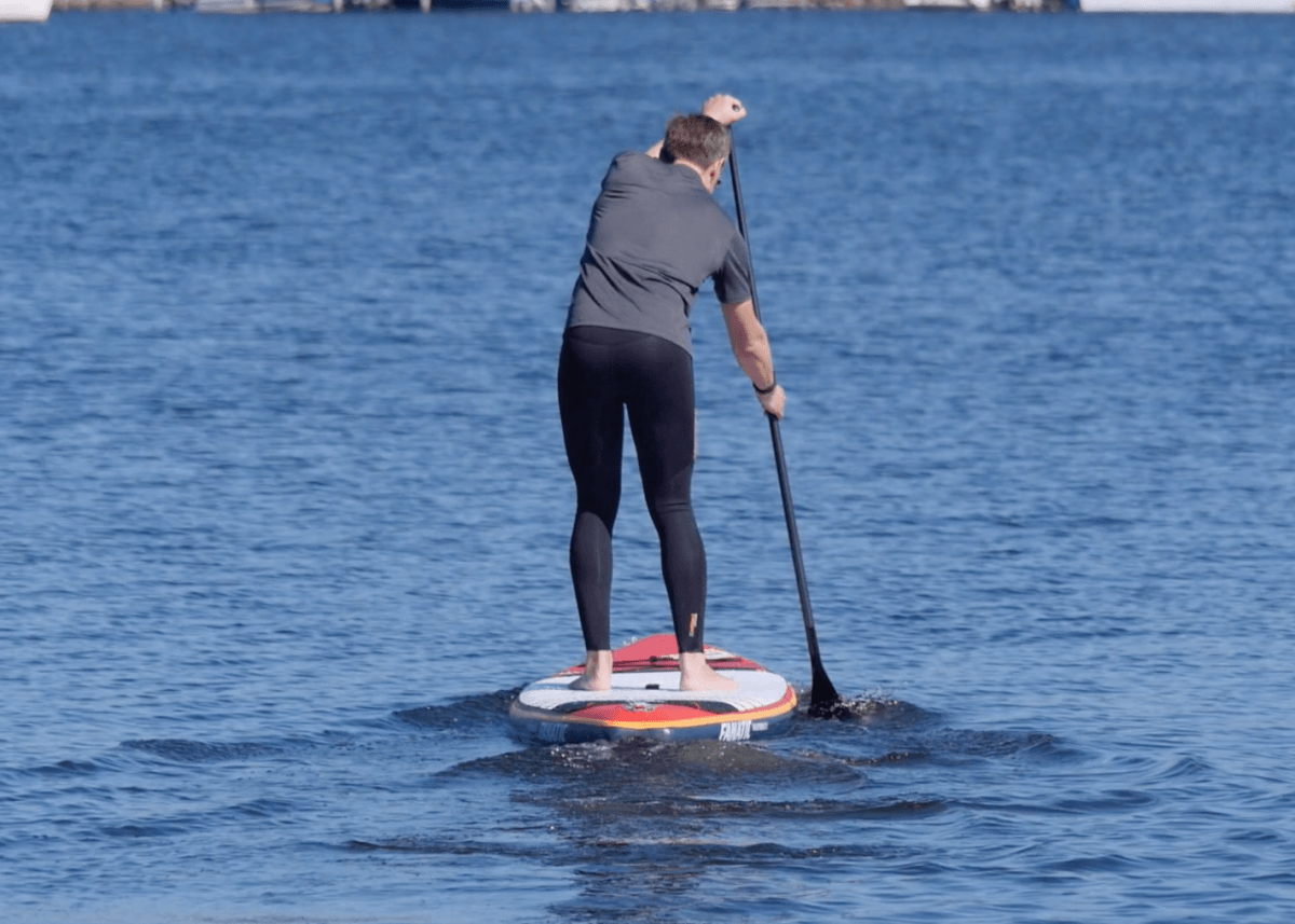 Fanatic Ray Air 12.6 SUP Board Test 03