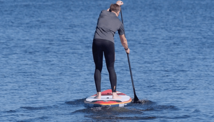 Fanatic Ray Air 12.6 SUP Board Test  03