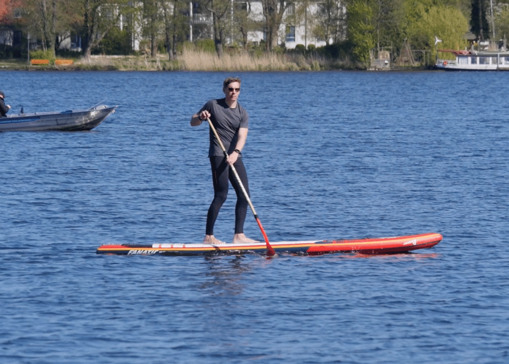 Fanatic Ray Air 12.6 SUP Board Test 05