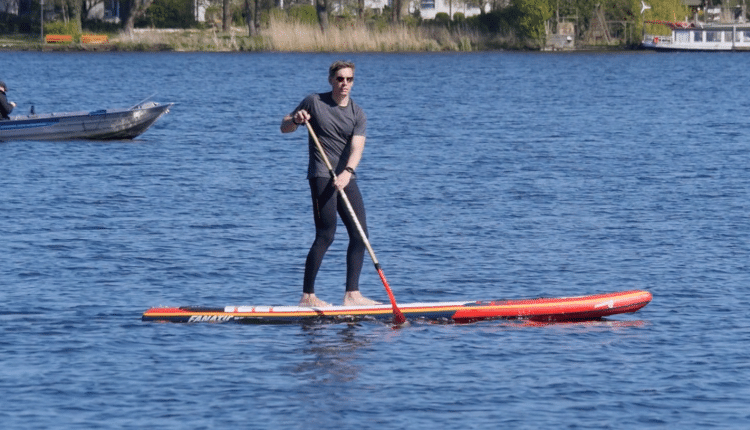 Fanatic Ray Air 12.6 SUP Board Test  05