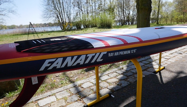 Fanatic Ray Air 12.6 SUP Board Test  07