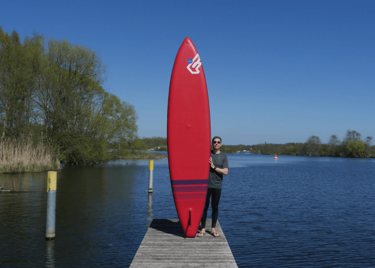 Fanatic Ray Air 12.6 SUP Board Test 11