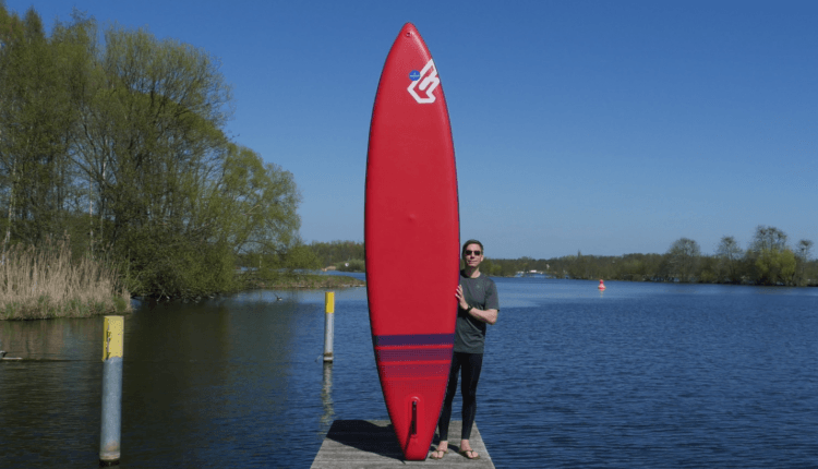 Fanatic Ray Air 12.6 SUP Board Test  11