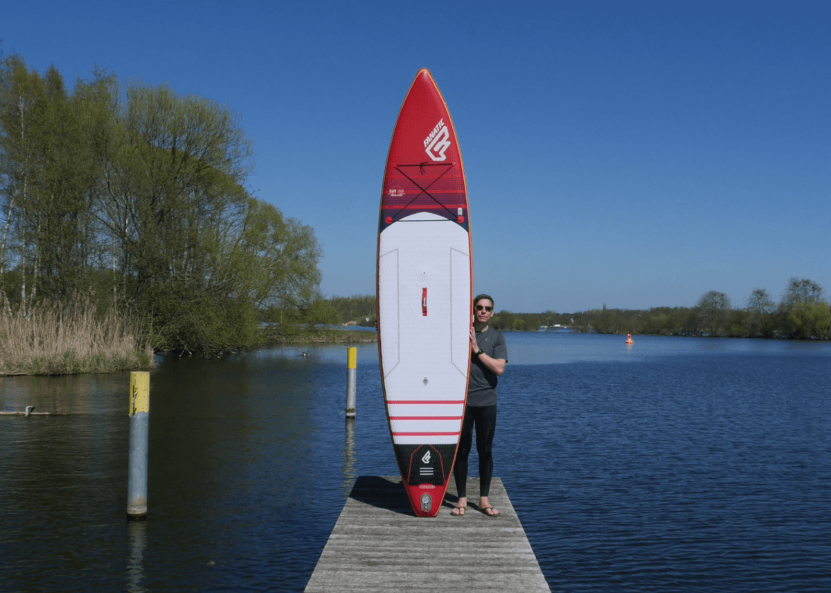 Fanatic Ray Air 12.6 SUP Board Test 12