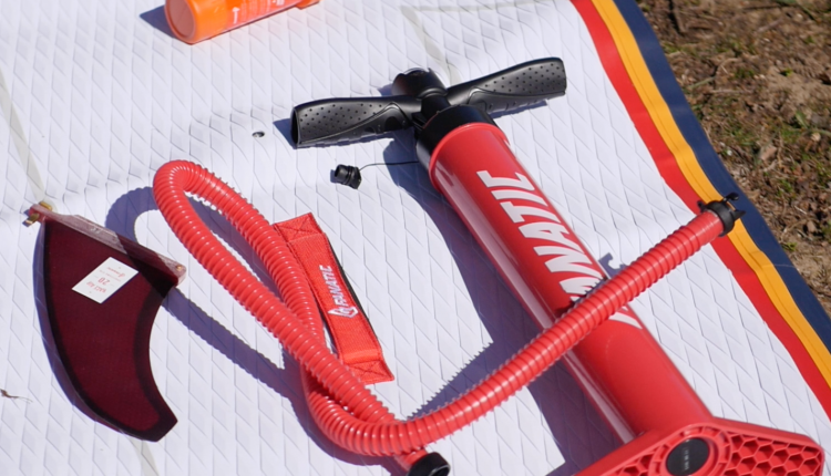 Fanatic Ray Air 12.6 SUP Board Test  15