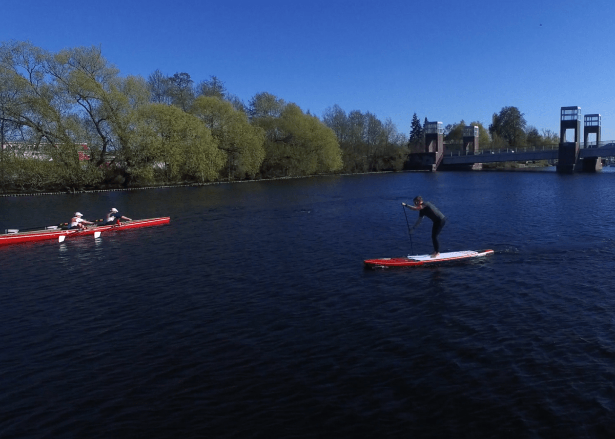 Fanatic Ray Air 12.6 SUP Board Test 18