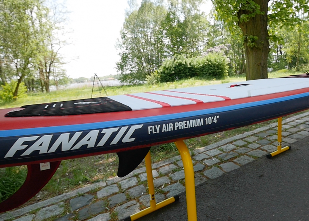 Fanatic Fly Air Premium inflatable sup test superflavor sup mag 12