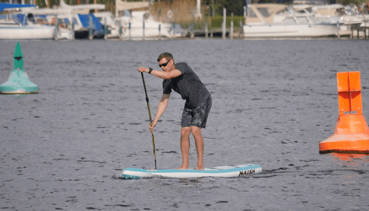 naish alana air sup board inflatable test superflavor sup mag 16
