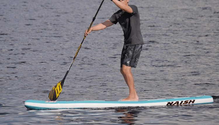 naish alana air sup board inflatable test superflavor sup mag 17