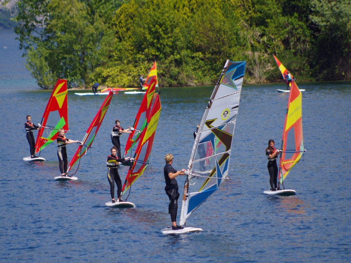 Stickl Sportcamp am Gardasee - Wassersport vom Feinsten 2 Windsurf1